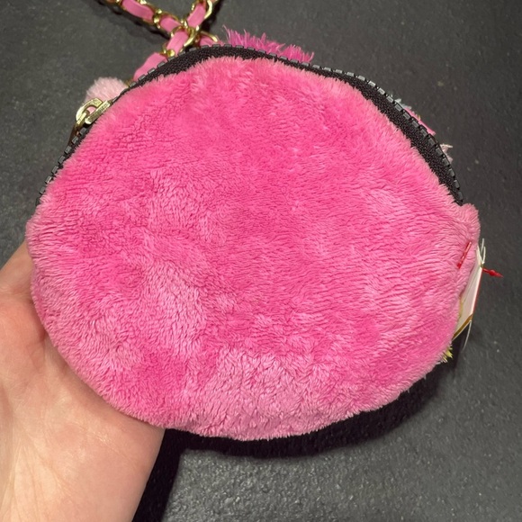Ty Fantasia Pink Unicorn Mini Crossbody Plush Purse For Little Girls - Picture 8 of 13